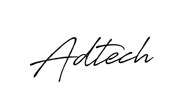 Also You can easily find your signature by using the search form. We will create Adtech name handwritten signature images for you free of cost using Antro_Vectra_Bolder sign style. Adtech signature style 7 images and pictures png