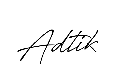 Once you've used our free online signature maker to create your best signature Antro_Vectra_Bolder style, it's time to enjoy all of the benefits that Adtik name signing documents. Adtik signature style 7 images and pictures png