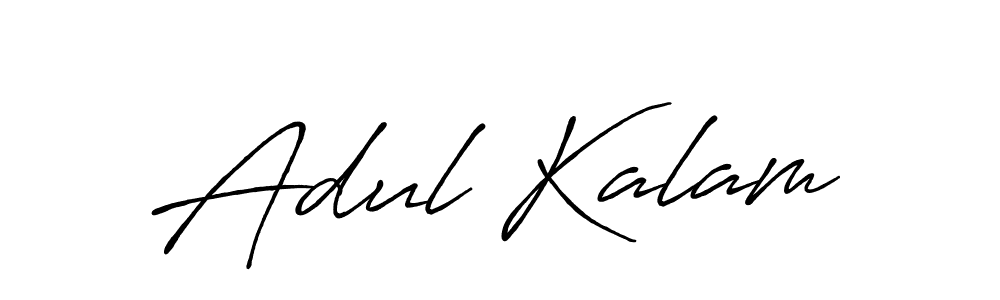 Antro_Vectra_Bolder is a professional signature style that is perfect for those who want to add a touch of class to their signature. It is also a great choice for those who want to make their signature more unique. Get Adul Kalam name to fancy signature for free. Adul Kalam signature style 7 images and pictures png