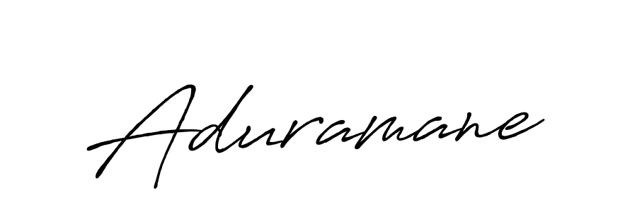 Also we have Aduramane name is the best signature style. Create professional handwritten signature collection using Antro_Vectra_Bolder autograph style. Aduramane signature style 7 images and pictures png