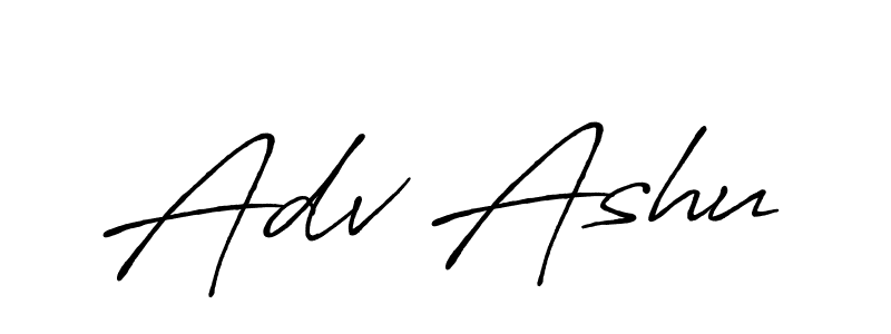 if you are searching for the best signature style for your name Adv Ashu. so please give up your signature search. here we have designed multiple signature styles  using Antro_Vectra_Bolder. Adv Ashu signature style 7 images and pictures png