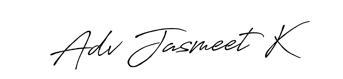 How to Draw Adv Jasmeet K signature style? Antro_Vectra_Bolder is a latest design signature styles for name Adv Jasmeet K. Adv Jasmeet K signature style 7 images and pictures png