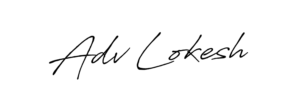 Make a short Adv Lokesh signature style. Manage your documents anywhere anytime using Antro_Vectra_Bolder. Create and add eSignatures, submit forms, share and send files easily. Adv Lokesh signature style 7 images and pictures png