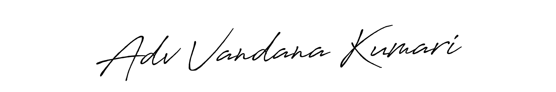 if you are searching for the best signature style for your name Adv Vandana Kumari. so please give up your signature search. here we have designed multiple signature styles  using Antro_Vectra_Bolder. Adv Vandana Kumari signature style 7 images and pictures png