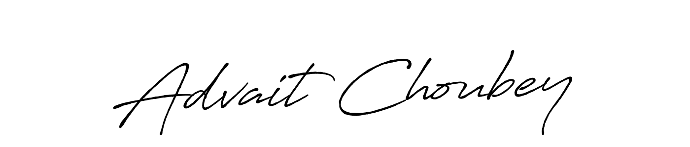 Antro_Vectra_Bolder is a professional signature style that is perfect for those who want to add a touch of class to their signature. It is also a great choice for those who want to make their signature more unique. Get Advait Choubey name to fancy signature for free. Advait Choubey signature style 7 images and pictures png