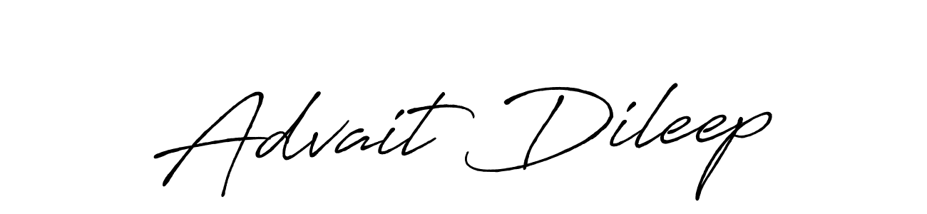You should practise on your own different ways (Antro_Vectra_Bolder) to write your name (Advait Dileep) in signature. don't let someone else do it for you. Advait Dileep signature style 7 images and pictures png