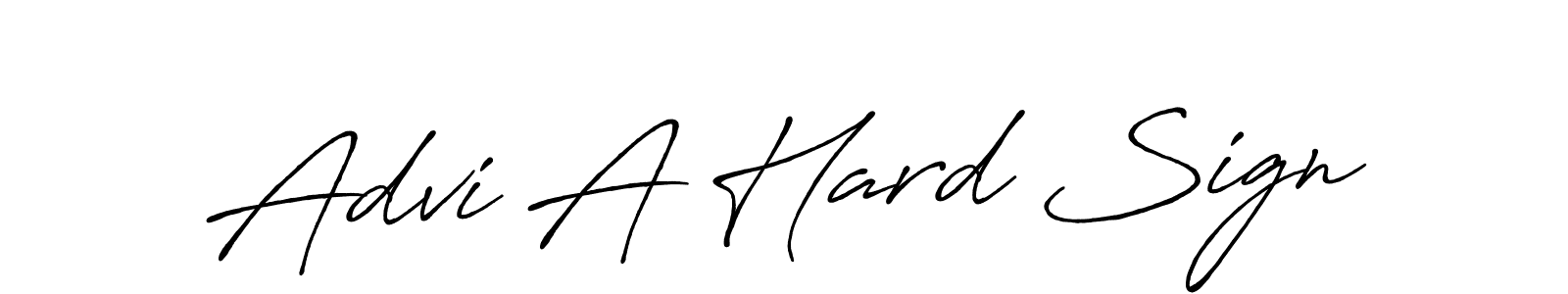You can use this online signature creator to create a handwritten signature for the name Advi A Hard Sign. This is the best online autograph maker. Advi A Hard Sign signature style 7 images and pictures png
