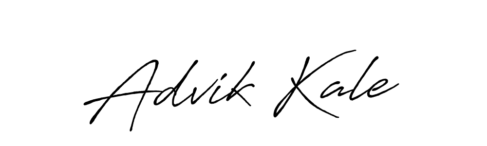 How to Draw Advik Kale signature style? Antro_Vectra_Bolder is a latest design signature styles for name Advik Kale. Advik Kale signature style 7 images and pictures png