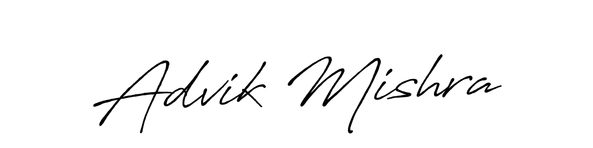 Similarly Antro_Vectra_Bolder is the best handwritten signature design. Signature creator online .You can use it as an online autograph creator for name Advik Mishra. Advik Mishra signature style 7 images and pictures png