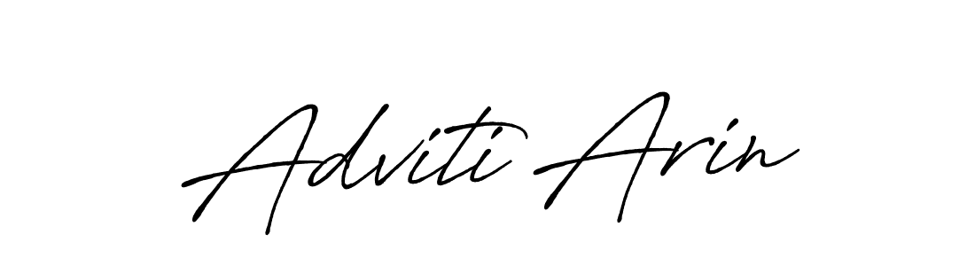 Check out images of Autograph of Adviti Arin name. Actor Adviti Arin Signature Style. Antro_Vectra_Bolder is a professional sign style online. Adviti Arin signature style 7 images and pictures png