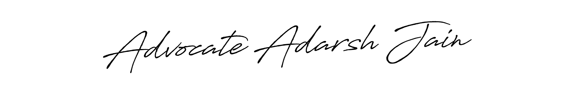 Here are the top 10 professional signature styles for the name Advocate Adarsh Jain. These are the best autograph styles you can use for your name. Advocate Adarsh Jain signature style 7 images and pictures png