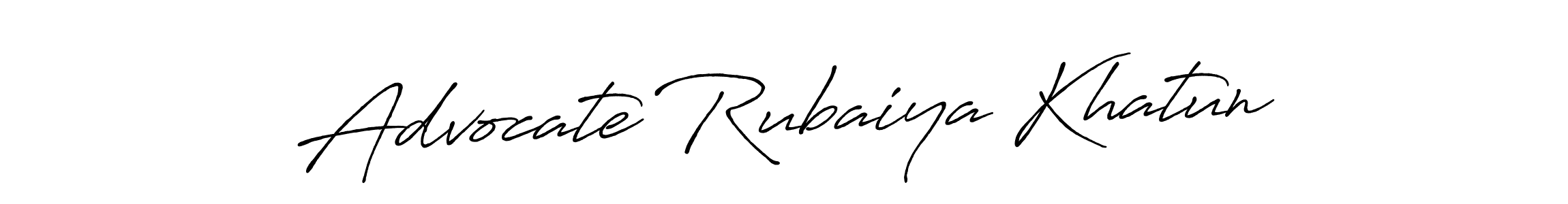 Here are the top 10 professional signature styles for the name Advocate Rubaiya Khatun. These are the best autograph styles you can use for your name. Advocate Rubaiya Khatun signature style 7 images and pictures png