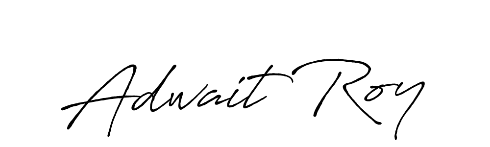 if you are searching for the best signature style for your name Adwait Roy. so please give up your signature search. here we have designed multiple signature styles  using Antro_Vectra_Bolder. Adwait Roy signature style 7 images and pictures png