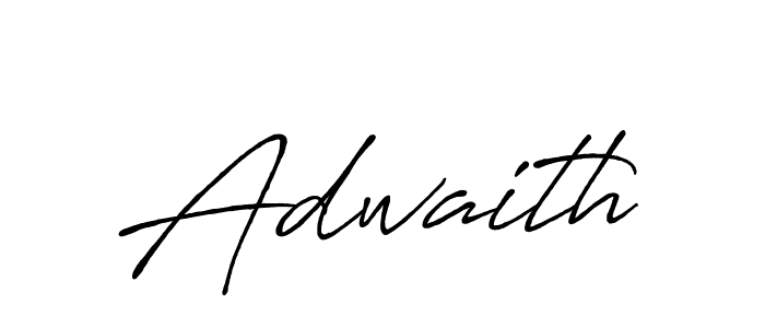 Adwaith stylish signature style. Best Handwritten Sign (Antro_Vectra_Bolder) for my name. Handwritten Signature Collection Ideas for my name Adwaith. Adwaith signature style 7 images and pictures png