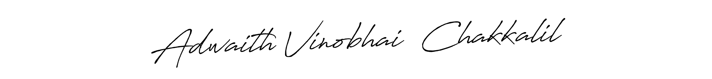 Make a beautiful signature design for name Adwaith Vinobhai  Chakkalil. Use this online signature maker to create a handwritten signature for free. Adwaith Vinobhai  Chakkalil signature style 7 images and pictures png