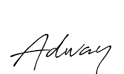 Use a signature maker to create a handwritten signature online. With this signature software, you can design (Antro_Vectra_Bolder) your own signature for name Adway. Adway signature style 7 images and pictures png