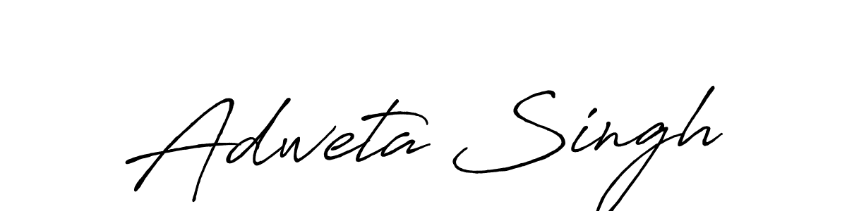 This is the best signature style for the Adweta Singh name. Also you like these signature font (Antro_Vectra_Bolder). Mix name signature. Adweta Singh signature style 7 images and pictures png