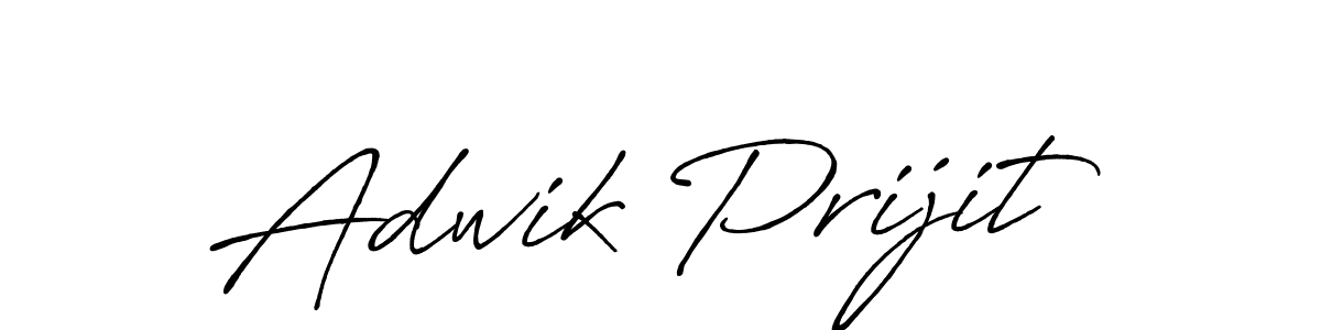 It looks lik you need a new signature style for name Adwik Prijit. Design unique handwritten (Antro_Vectra_Bolder) signature with our free signature maker in just a few clicks. Adwik Prijit signature style 7 images and pictures png