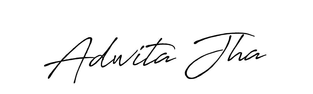 if you are searching for the best signature style for your name Adwita Jha. so please give up your signature search. here we have designed multiple signature styles  using Antro_Vectra_Bolder. Adwita Jha signature style 7 images and pictures png