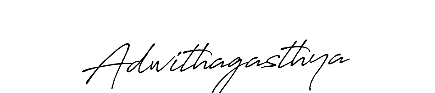 Use a signature maker to create a handwritten signature online. With this signature software, you can design (Antro_Vectra_Bolder) your own signature for name Adwithagasthya. Adwithagasthya signature style 7 images and pictures png