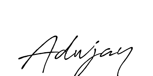 You should practise on your own different ways (Antro_Vectra_Bolder) to write your name (Adwjay) in signature. don't let someone else do it for you. Adwjay signature style 7 images and pictures png