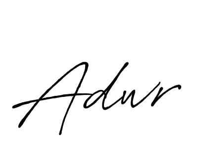 Make a beautiful signature design for name Adwr. With this signature (Antro_Vectra_Bolder) style, you can create a handwritten signature for free. Adwr signature style 7 images and pictures png