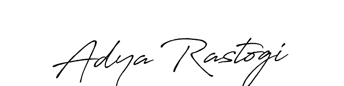 How to Draw Adya Rastogi signature style? Antro_Vectra_Bolder is a latest design signature styles for name Adya Rastogi. Adya Rastogi signature style 7 images and pictures png