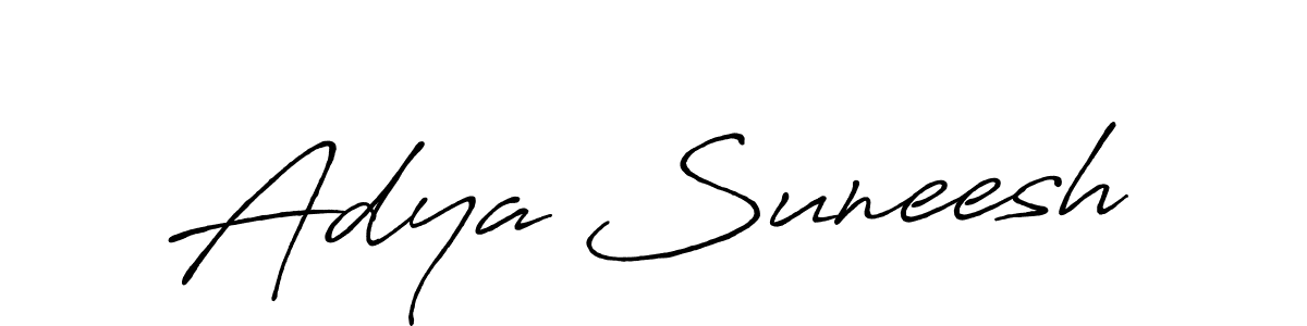 See photos of Adya Suneesh official signature by Spectra . Check more albums & portfolios. Read reviews & check more about Antro_Vectra_Bolder font. Adya Suneesh signature style 7 images and pictures png