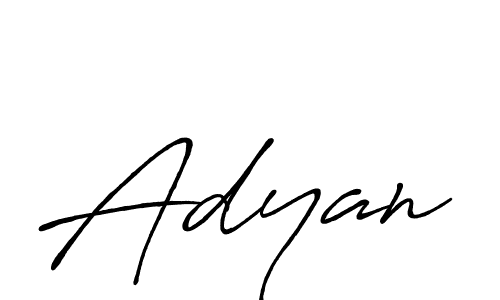if you are searching for the best signature style for your name Adyan. so please give up your signature search. here we have designed multiple signature styles  using Antro_Vectra_Bolder. Adyan signature style 7 images and pictures png