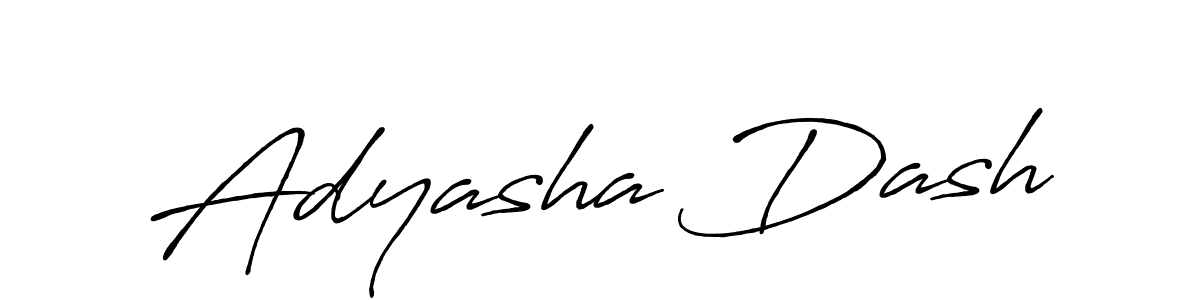 Also You can easily find your signature by using the search form. We will create Adyasha Dash name handwritten signature images for you free of cost using Antro_Vectra_Bolder sign style. Adyasha Dash signature style 7 images and pictures png