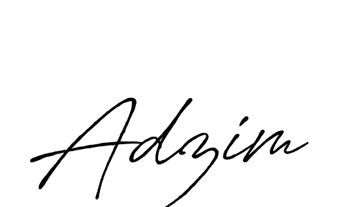 It looks lik you need a new signature style for name Adzim. Design unique handwritten (Antro_Vectra_Bolder) signature with our free signature maker in just a few clicks. Adzim signature style 7 images and pictures png