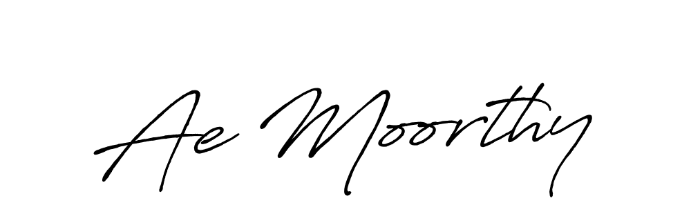 Antro_Vectra_Bolder is a professional signature style that is perfect for those who want to add a touch of class to their signature. It is also a great choice for those who want to make their signature more unique. Get Ae Moorthy name to fancy signature for free. Ae Moorthy signature style 7 images and pictures png