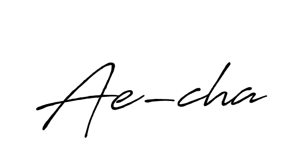 The best way (Antro_Vectra_Bolder) to make a short signature is to pick only two or three words in your name. The name Ae-cha include a total of six letters. For converting this name. Ae-cha signature style 7 images and pictures png