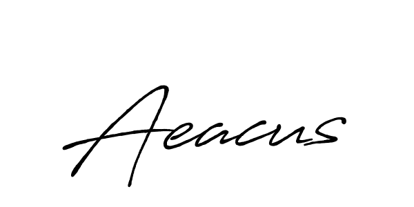 Also we have Aeacus name is the best signature style. Create professional handwritten signature collection using Antro_Vectra_Bolder autograph style. Aeacus signature style 7 images and pictures png