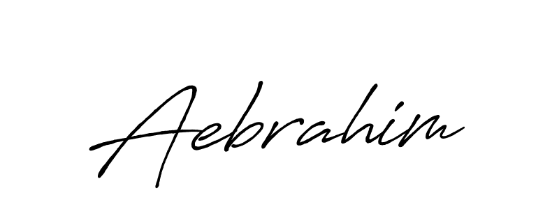 It looks lik you need a new signature style for name Aebrahim. Design unique handwritten (Antro_Vectra_Bolder) signature with our free signature maker in just a few clicks. Aebrahim signature style 7 images and pictures png