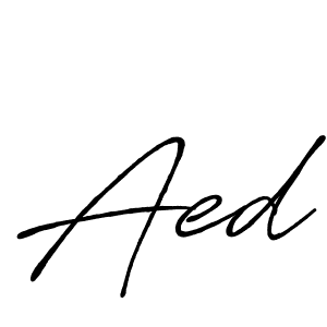 if you are searching for the best signature style for your name Aed. so please give up your signature search. here we have designed multiple signature styles  using Antro_Vectra_Bolder. Aed signature style 7 images and pictures png