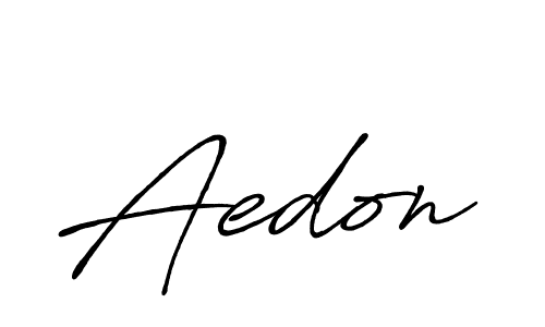 How to make Aedon signature? Antro_Vectra_Bolder is a professional autograph style. Create handwritten signature for Aedon name. Aedon signature style 7 images and pictures png