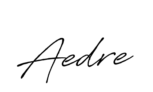 Make a beautiful signature design for name Aedre. With this signature (Antro_Vectra_Bolder) style, you can create a handwritten signature for free. Aedre signature style 7 images and pictures png
