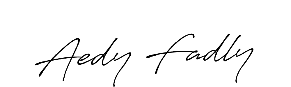 Once you've used our free online signature maker to create your best signature Antro_Vectra_Bolder style, it's time to enjoy all of the benefits that Aedy Fadly name signing documents. Aedy Fadly signature style 7 images and pictures png