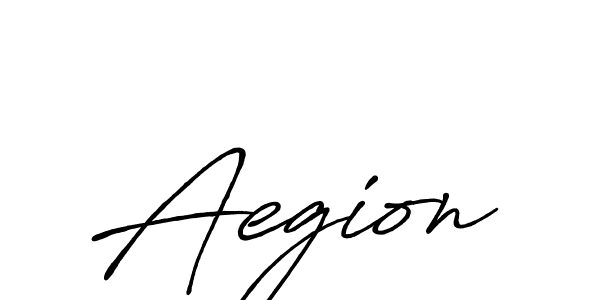 How to make Aegion name signature. Use Antro_Vectra_Bolder style for creating short signs online. This is the latest handwritten sign. Aegion signature style 7 images and pictures png