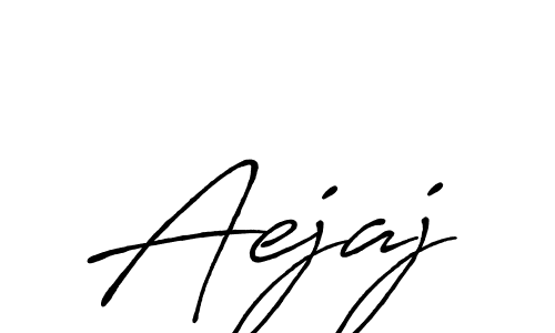 Design your own signature with our free online signature maker. With this signature software, you can create a handwritten (Antro_Vectra_Bolder) signature for name Aejaj. Aejaj signature style 7 images and pictures png