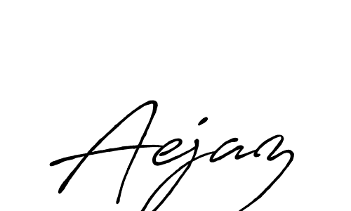 Also You can easily find your signature by using the search form. We will create Aejaz name handwritten signature images for you free of cost using Antro_Vectra_Bolder sign style. Aejaz signature style 7 images and pictures png