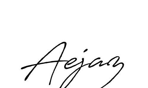 Also we have Aejaz name is the best signature style. Create professional handwritten signature collection using Antro_Vectra_Bolder autograph style. Aejaz signature style 7 images and pictures png