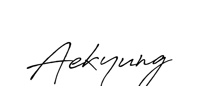 The best way (Antro_Vectra_Bolder) to make a short signature is to pick only two or three words in your name. The name Aekyung include a total of six letters. For converting this name. Aekyung signature style 7 images and pictures png