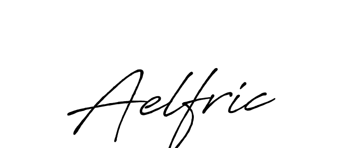 Also we have Aelfric name is the best signature style. Create professional handwritten signature collection using Antro_Vectra_Bolder autograph style. Aelfric signature style 7 images and pictures png