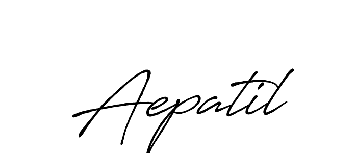 Antro_Vectra_Bolder is a professional signature style that is perfect for those who want to add a touch of class to their signature. It is also a great choice for those who want to make their signature more unique. Get Aepatil name to fancy signature for free. Aepatil signature style 7 images and pictures png