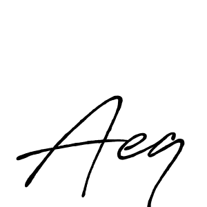 You should practise on your own different ways (Antro_Vectra_Bolder) to write your name (Aeq) in signature. don't let someone else do it for you. Aeq signature style 7 images and pictures png