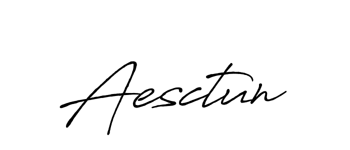 How to make Aesctun signature? Antro_Vectra_Bolder is a professional autograph style. Create handwritten signature for Aesctun name. Aesctun signature style 7 images and pictures png