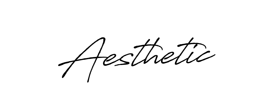 How to Draw Aesthetic signature style? Antro_Vectra_Bolder is a latest design signature styles for name Aesthetic. Aesthetic signature style 7 images and pictures png