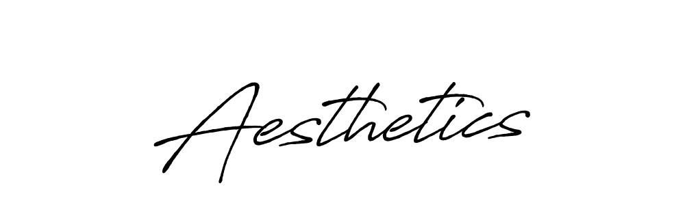 You can use this online signature creator to create a handwritten signature for the name Aesthetics. This is the best online autograph maker. Aesthetics signature style 7 images and pictures png